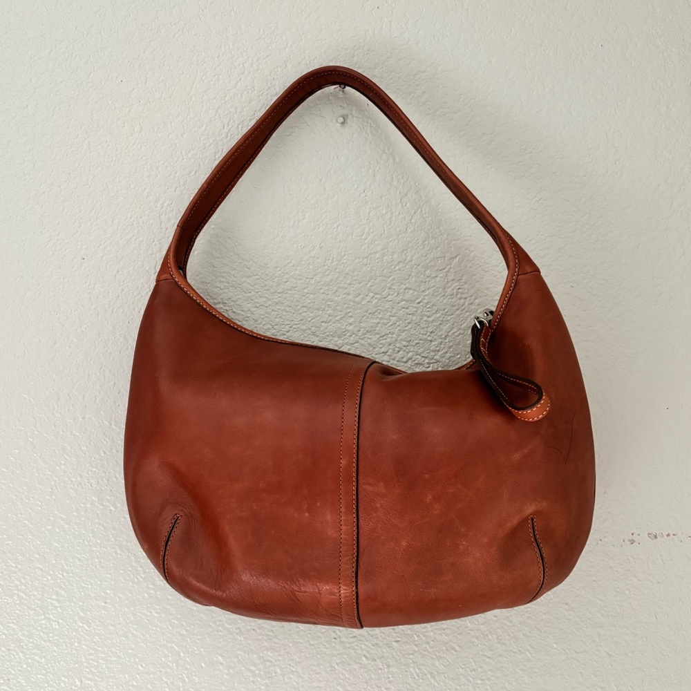 VINTAGE Coach ERGO Saddle Brown Leather Bag Shoulder Purse 9226